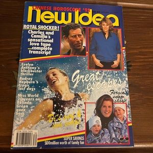 vintage New Idea magazine from 90s authentic